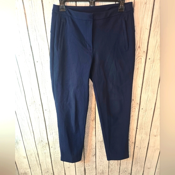 Lululemon Smooth Fit Pull-On Mid-Rise Pant 6 Womens Navy Stretch LW5BGZSX80418 - Picture 1 of 8